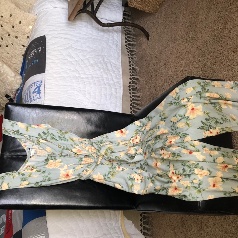 Cute floral romper